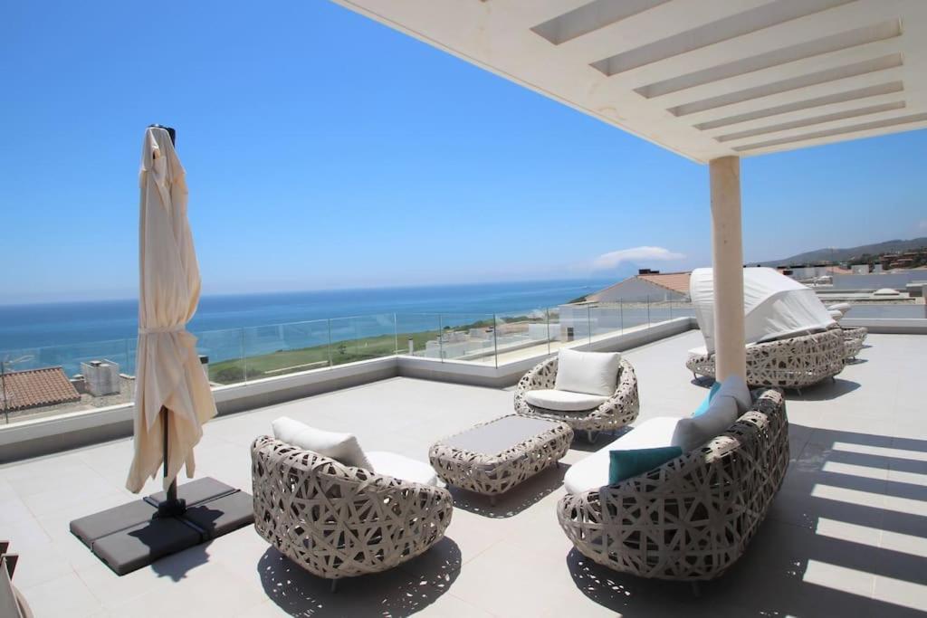 Luxurious Penthouse With Huge Panoramic Terrace Apartment San Roque  Luaran gambar
