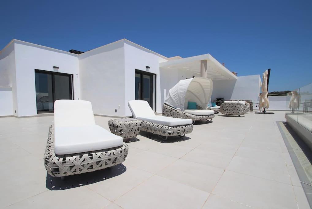 Luxurious Penthouse With Huge Panoramic Terrace Apartment San Roque  Luaran gambar